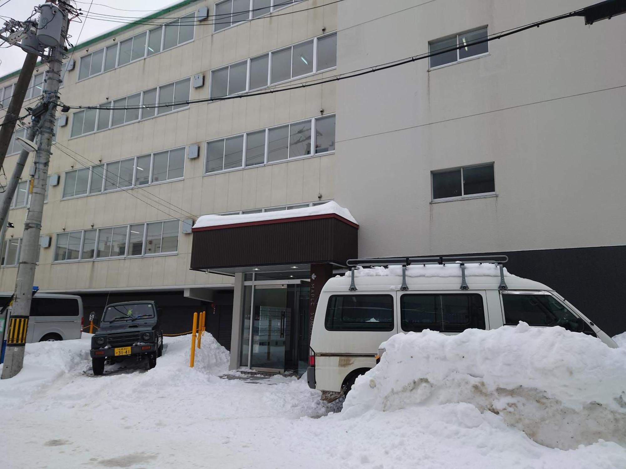 札幌市メープル澄川202号室アパートメント エクステリア 写真